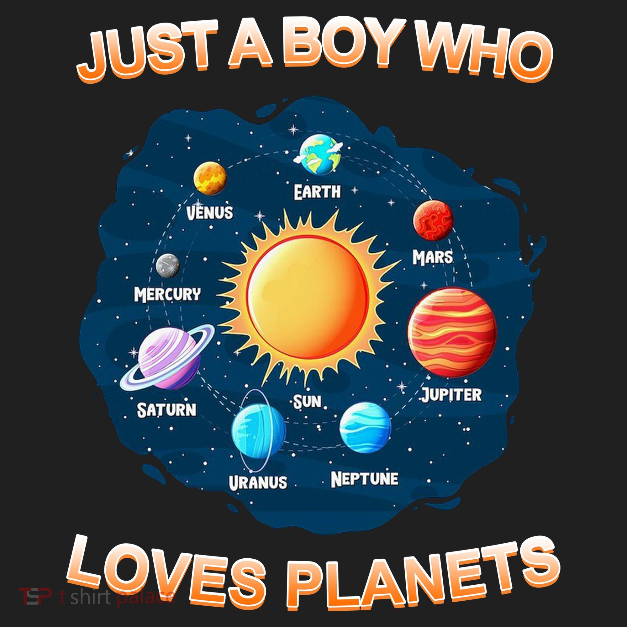 Just A Boy Who Loves Planets Hat