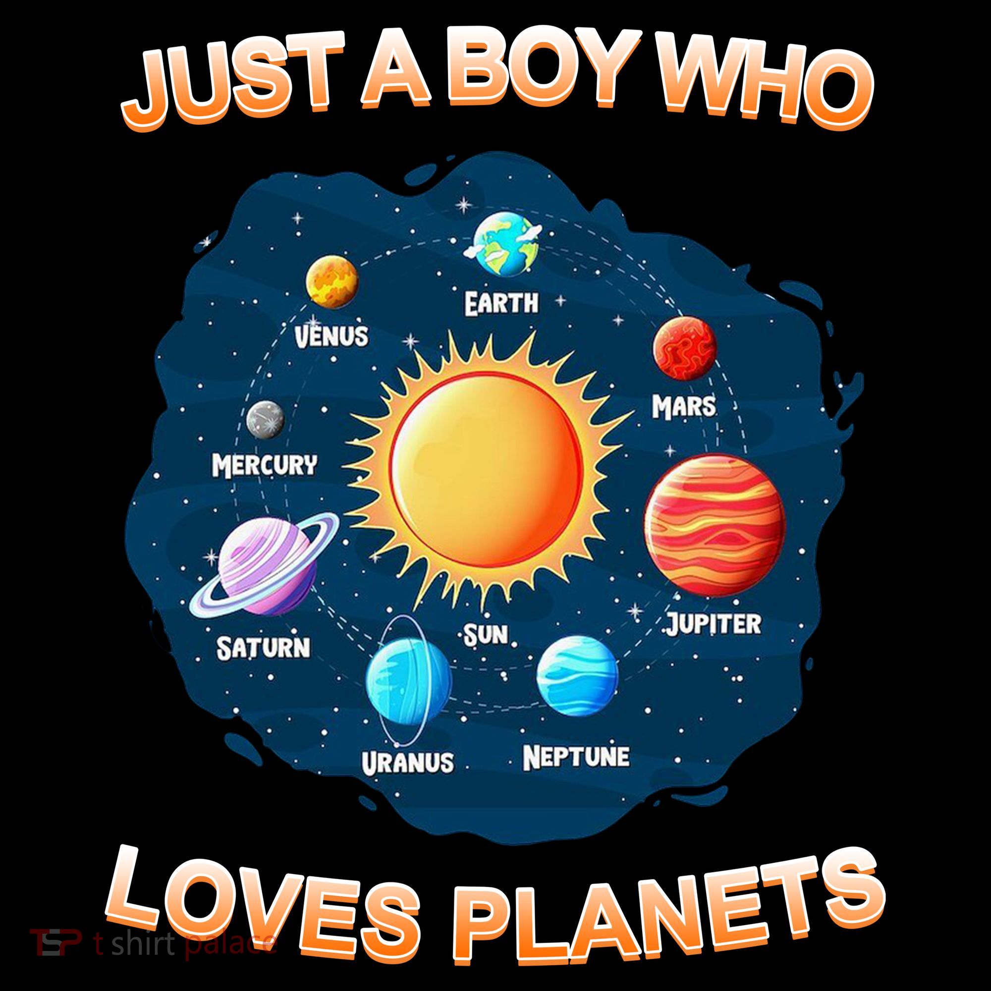 Just A Boy Who Loves Planets Visor