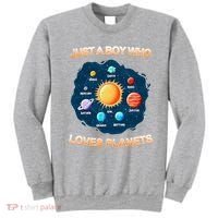 Just A Boy Who Loves Planets Sweatshirt thumb 0
