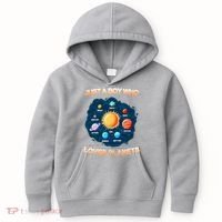 Just A Boy Who Loves Planets Kids Hoodie thumb 0