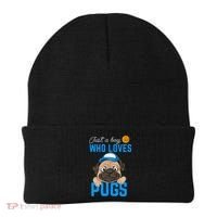 Just A Boy Who Loves Pugs Beanie thumb 0
