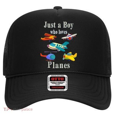 Just A Boy Who Loves Planes Airplane Hat