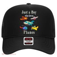 Just A Boy Who Loves Planes Airplane Hat thumb 0