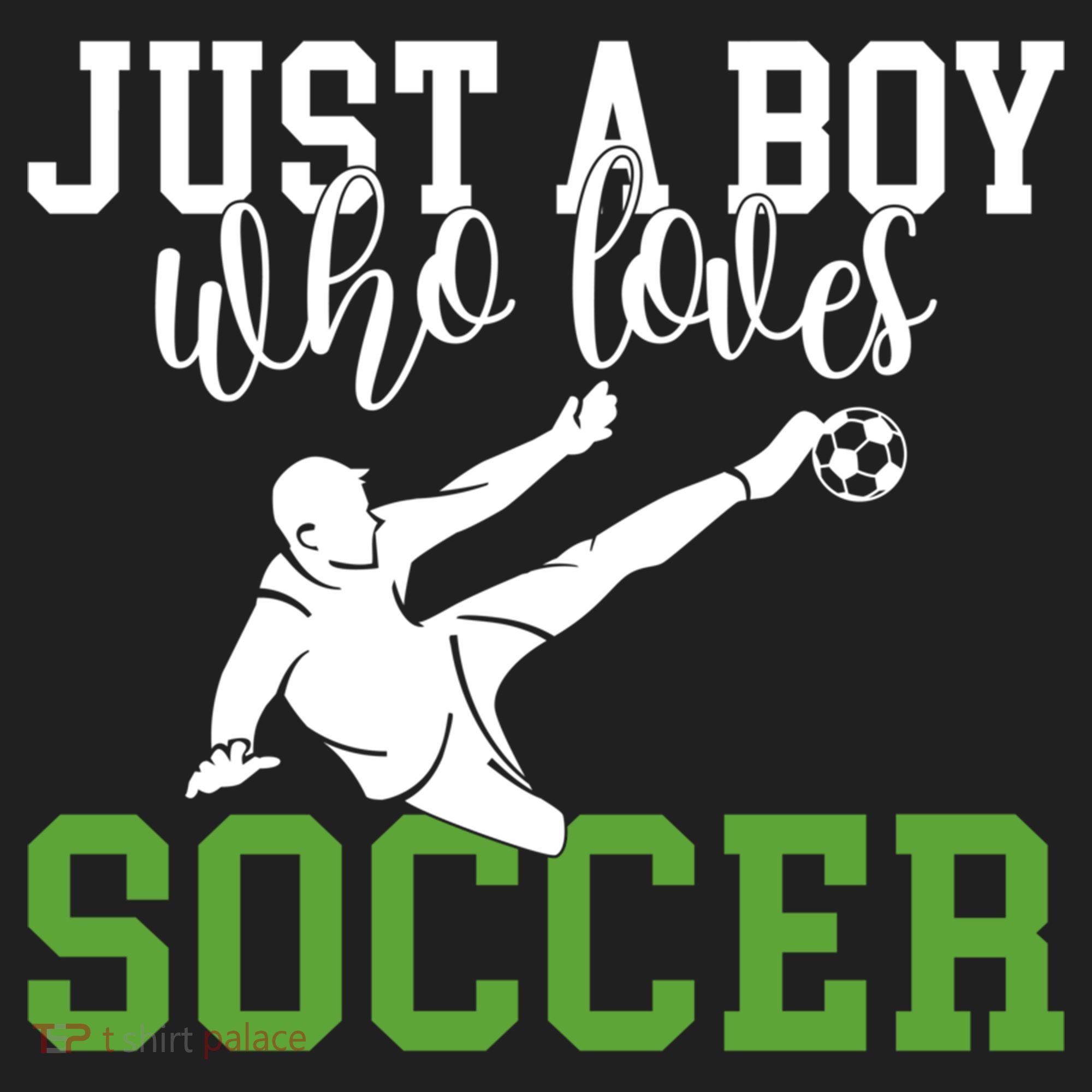 Just A Boy Who Loves Soccer Gift Beanie