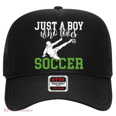 Just A Boy Who Loves Soccer Gift Hat
