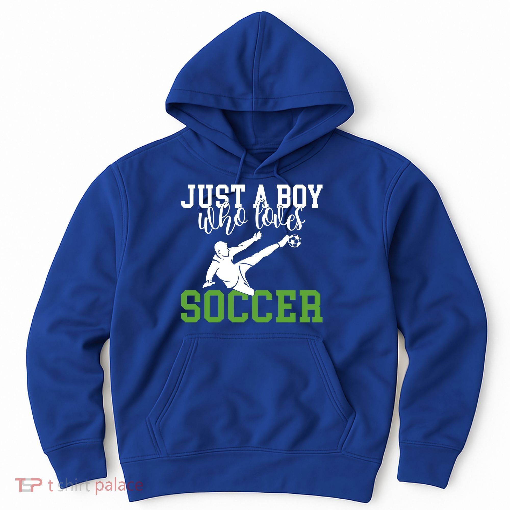 Just A Boy Who Loves Soccer Gift Hoodie