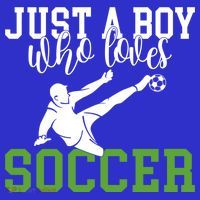 Just A Boy Who Loves Soccer Gift Long Sleeve Shirt thumb 2