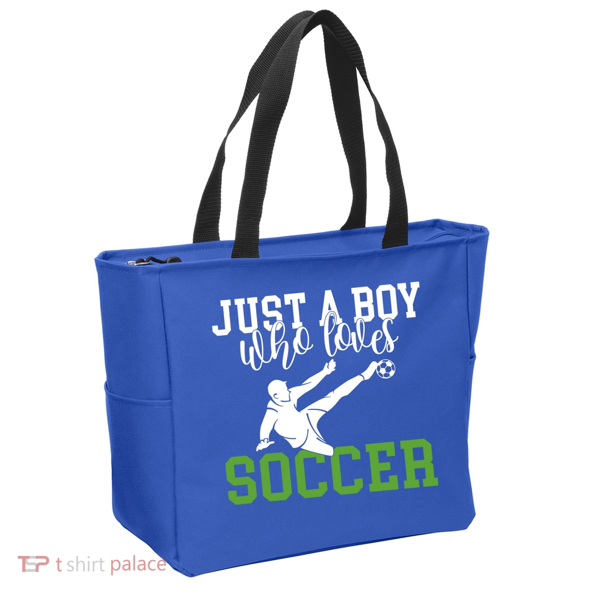 Just A Boy Who Loves Soccer Gift Tote Bag