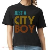 Just A City Boy Funny Comfort Colors Boxy T-Shirt thumb 0