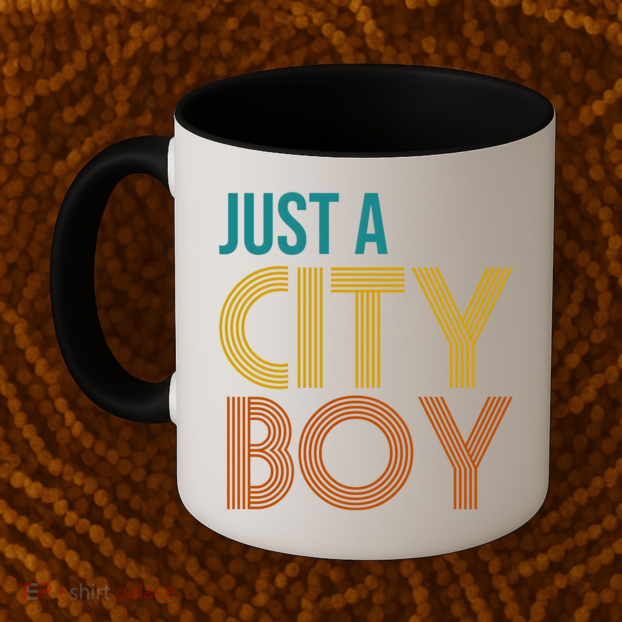 Just A City Boy Funny Coffee Mug