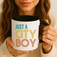 Just A City Boy Funny Coffee Mug thumb 3