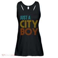Just A City Boy Funny Ladies Essential Flowy Tank thumb 0