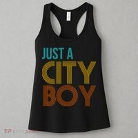 Just A City Boy Funny Women's Tank Top thumb 3