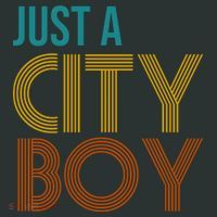 Just A City Boy Funny Infant Baby Jersey Bodysuit thumb 2