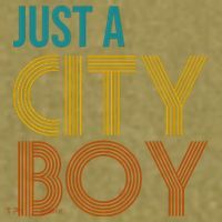 Just A City Boy Funny Garment-Dyed Women's Muscle Tee thumb 6