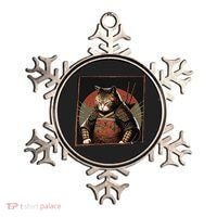 Japanese Art Cat Ninja Ukiyo-e Anime Style Samurai Cat Ornament thumb 0
