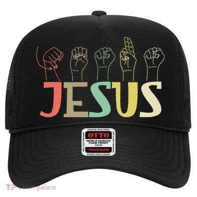 Jesus ASL Christian Deaf DHH ASL Teacher Sign Language Hat