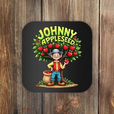 Johnny Appleseed Costume Coaster