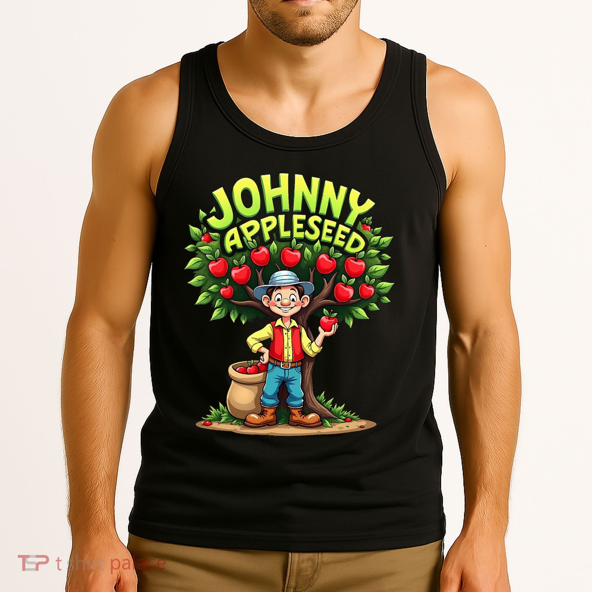 Johnny Appleseed Costume Tank Top