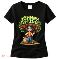 Johnny Appleseed Costume Women's T-Shirt thumb 0