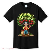 Johnny Appleseed Costume Kids T-Shirt thumb 0