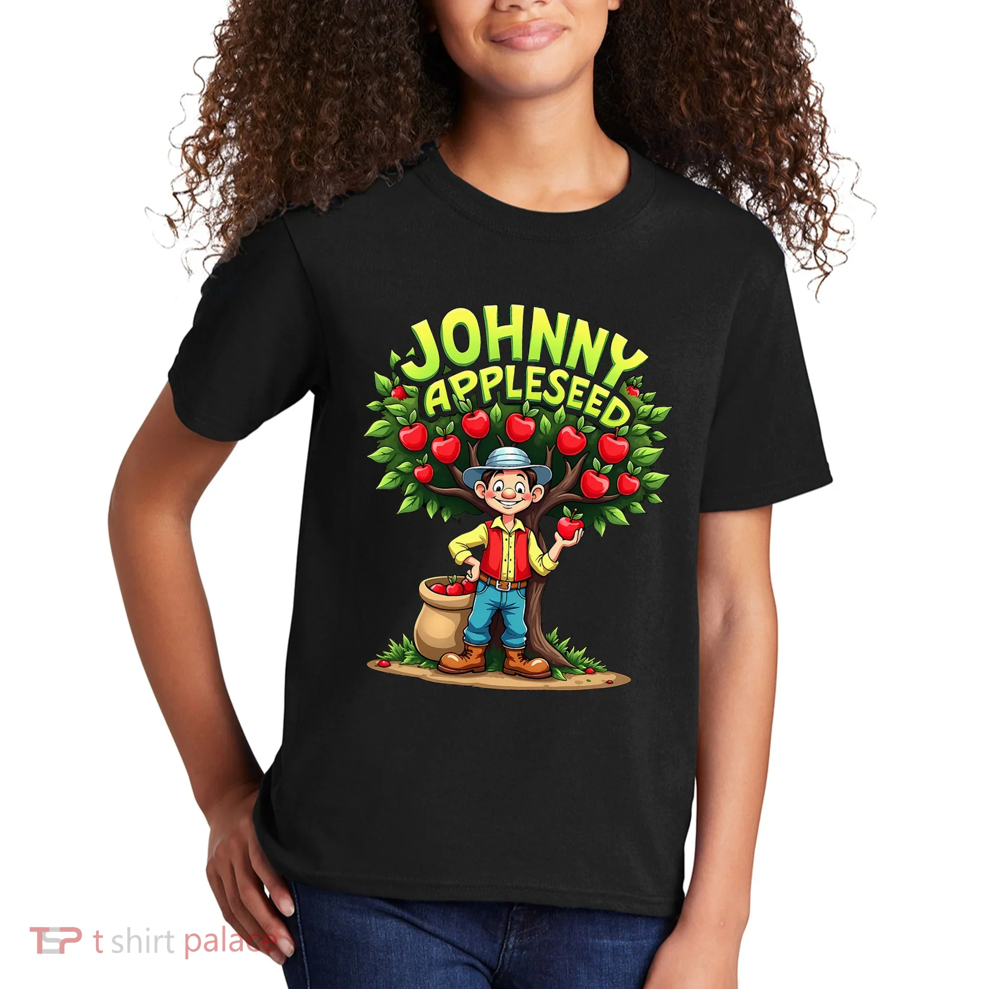 Johnny Appleseed Costume Kids T-Shirt