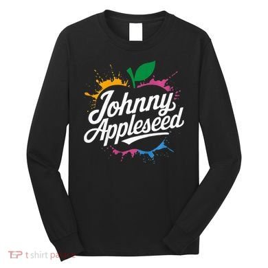 Johnny Appleseed Costume Celebrate Apples Farmer Long Sleeve Shirt
