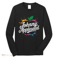 Johnny Appleseed Costume Celebrate Apples Farmer Long Sleeve Shirt thumb 0