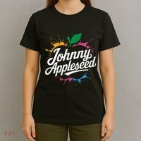Johnny Appleseed Costume Celebrate Apples Farmer T-Shirt thumb 4