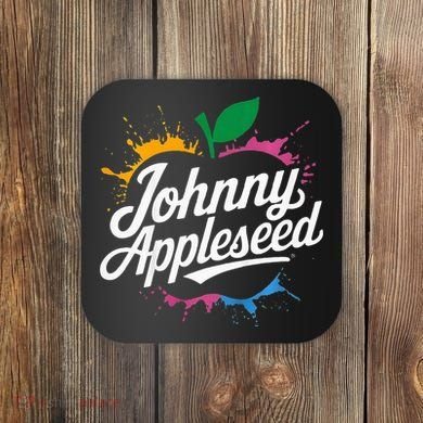 Johnny Appleseed Costume Celebrate Apples Farmer Coaster