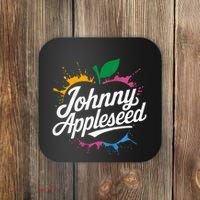 Johnny Appleseed Costume Celebrate Apples Farmer Coaster thumb 0