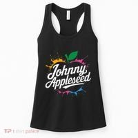 Johnny Appleseed Costume Celebrate Apples Farmer Women's Tank Top thumb 0