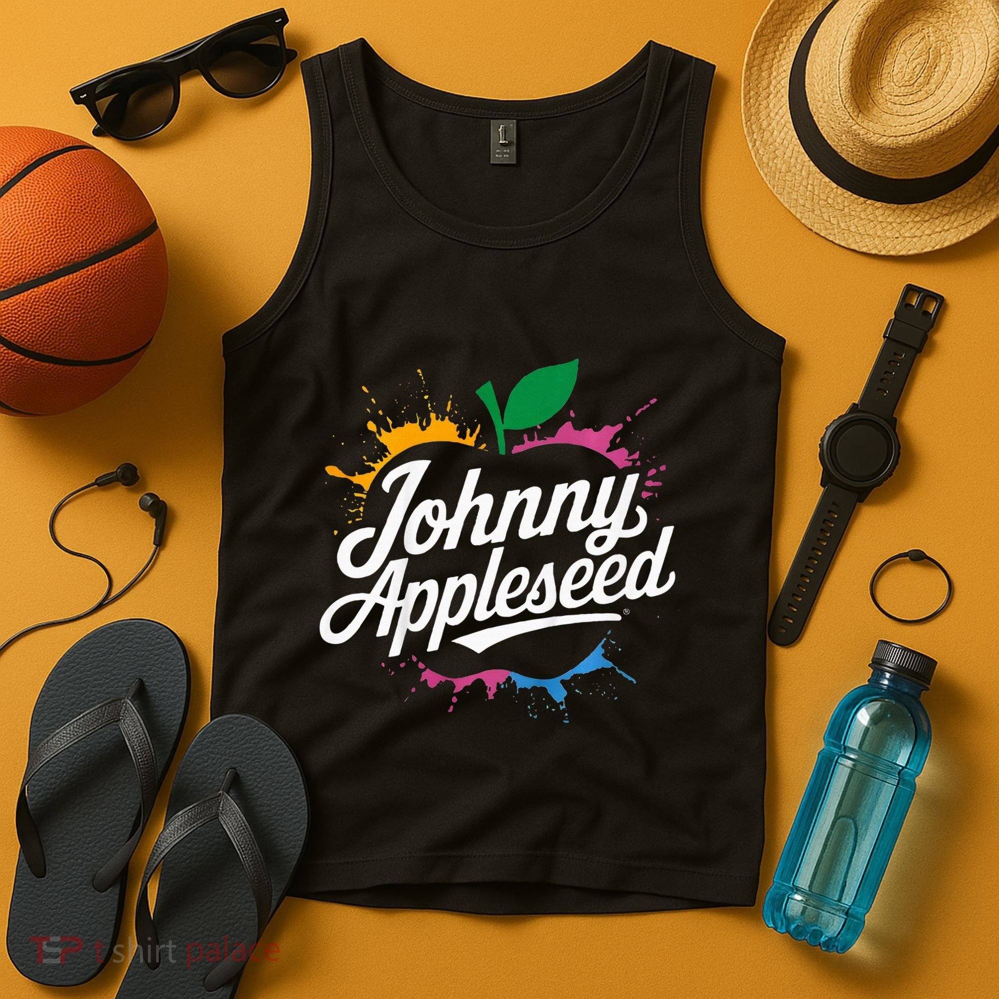 Johnny Appleseed Costume Celebrate Apples Farmer Tank Top