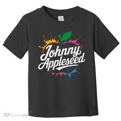 Johnny Appleseed Costume Celebrate Apples Farmer Toddler T-Shirt