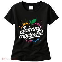Johnny Appleseed Costume Celebrate Apples Farmer Women's T-Shirt thumb 0
