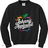Johnny Appleseed Costume Celebrate Apples Farmer Kids Sweatshirt thumb 0