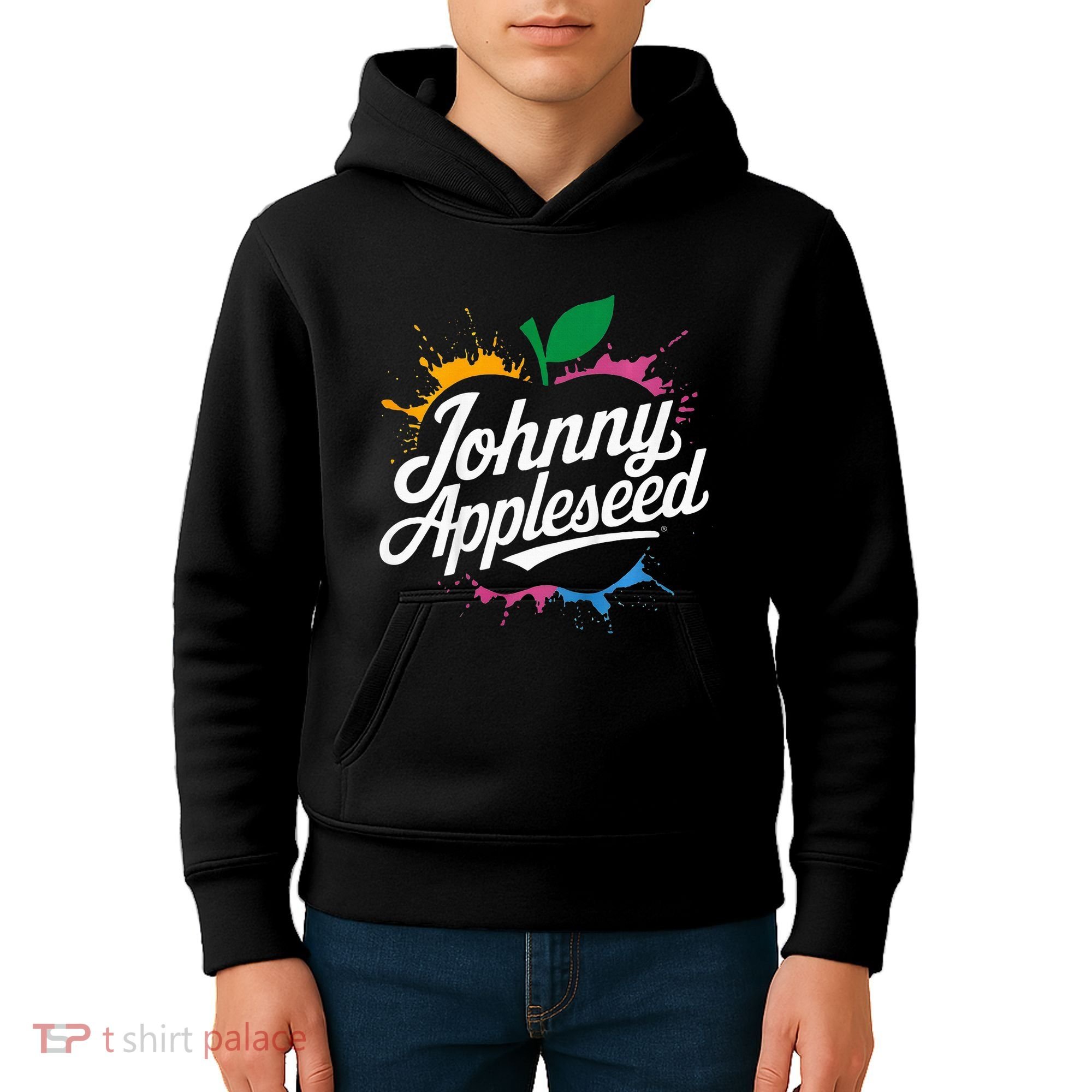 Johnny Appleseed Costume Celebrate Apples Farmer Kids Hoodie