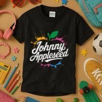 Johnny Appleseed Costume Celebrate Apples Farmer Kids T-Shirt thumb 3
