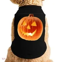 Jack o Lantern Doggie Tank thumb 0