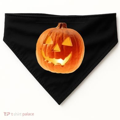 Jack o Lantern USA-Made Doggie Bandana