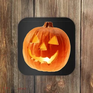Jack o Lantern Coaster