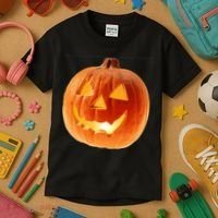Jack o Lantern Kids T-Shirt thumb 3
