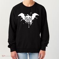 Jack O Lantern Bat Women's Sweatshirt thumb 0