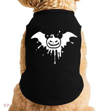 Jack O Lantern Bat Doggie Tank