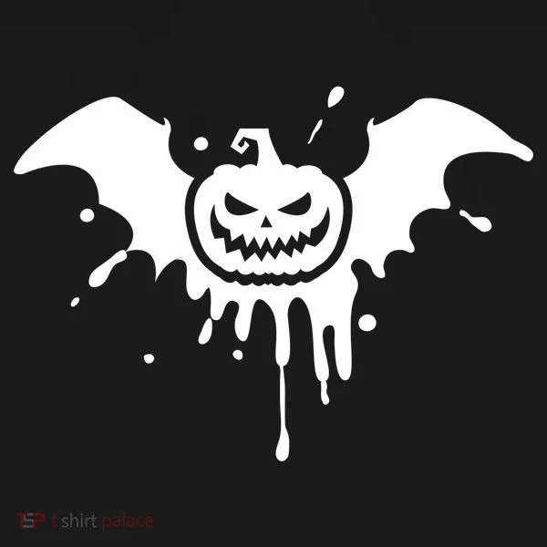 Jack O Lantern Bat Doggie Tank