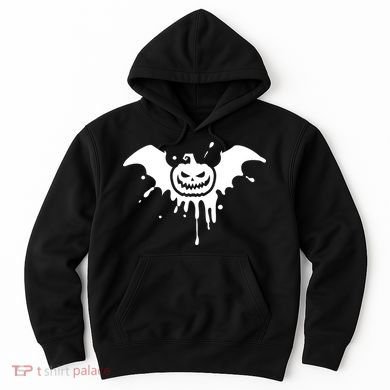 Jack O Lantern Bat Hoodie