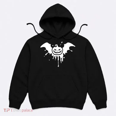 Jack O Lantern Bat Hoodie