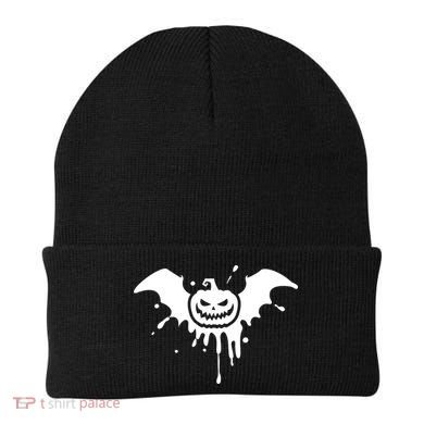 Jack O Lantern Bat Beanie
