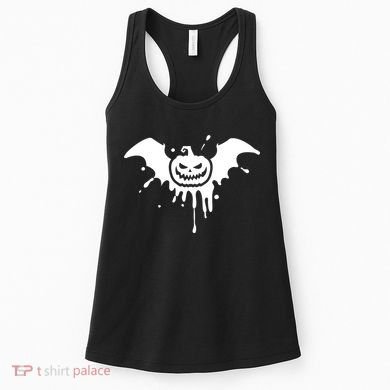Jack O Lantern Bat Women's Tank Top