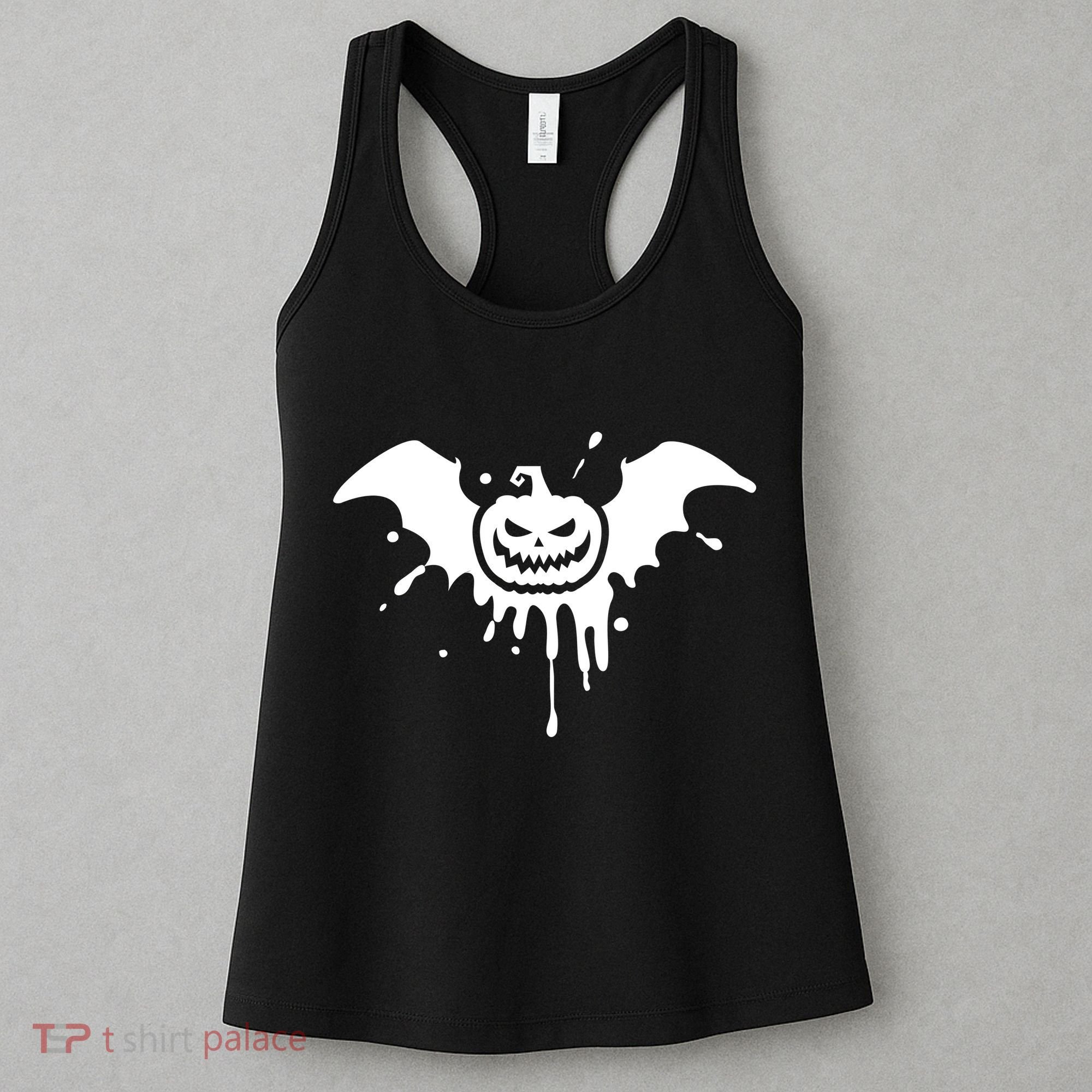 Jack O Lantern Bat Women's Tank Top